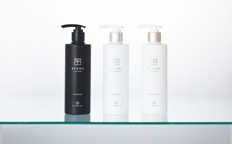 Amazon | STEMS RICH BLACK ステムエスリッチブラック シャンプー