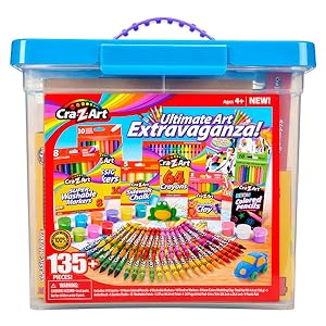 Amazon.com: CRA-Z-Art Ultimate Art Extravaganza Art Tub Packed
