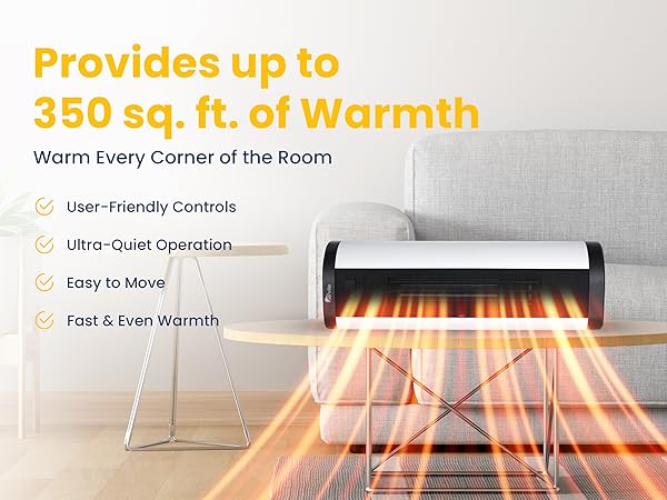 Amazon.com: Senville 1500W Space Heater for Indoor Use, Electric