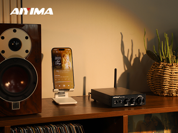 Amazon.co.jp: AIYIMA A07 PRO デスクトップアンプ TPA3255+QCC304X+