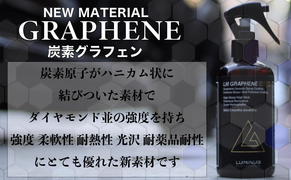 Amazon.co.jp: [ルミナス]LUMINUS LMグラフェンスプレー 300ml 高耐