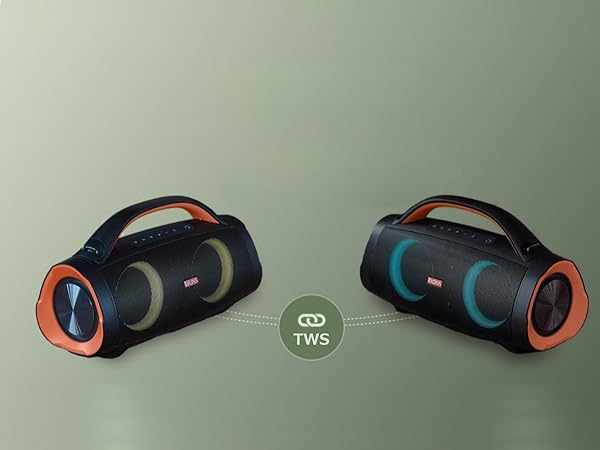 Amazon.co.jp: DOSS Extreme Boom Pro Bluetoothスピーカー ワイヤレス