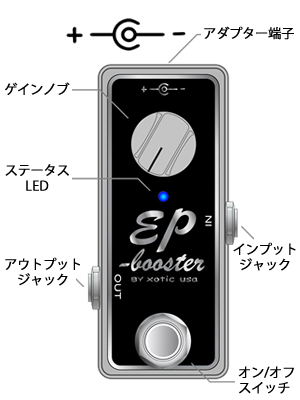 Amazon | Xotic エキゾチック エフェクター ブースター EP Booster