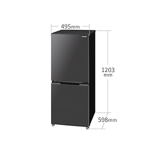 Amazon | シャープ SHARP 冷蔵庫(幅49.5cm) SJ-D15H-H 152L つけかえ