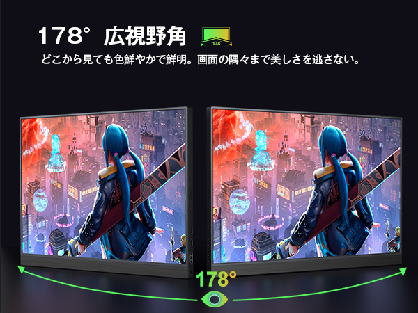 Amazon.co.jp: 【Amazon限定ブランド】KOOLYFUL モバイルモニター 4k