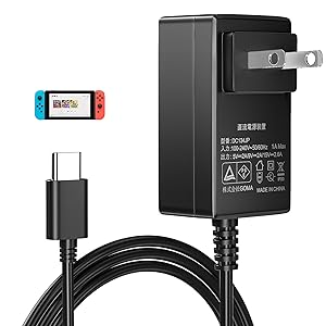 Amazon.co.jp: Punasi Switch用の急速充電器 ACアダプター PSE認証 TV