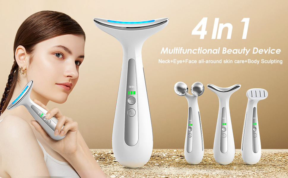 Amazon.com: Multi-Functional Beauty Device - 4-in-1 Face, Neck
