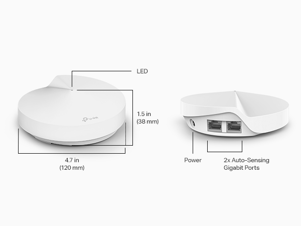 Amazon.com: TP-Link Deco M5 Mesh WiFi System - Up to 5,500 sq. ft