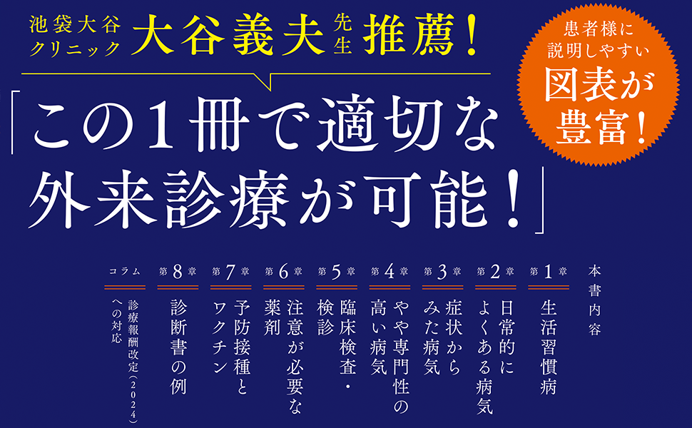 患者さんを総合的に診るための 内科外来これ一冊、必携書【裁断済