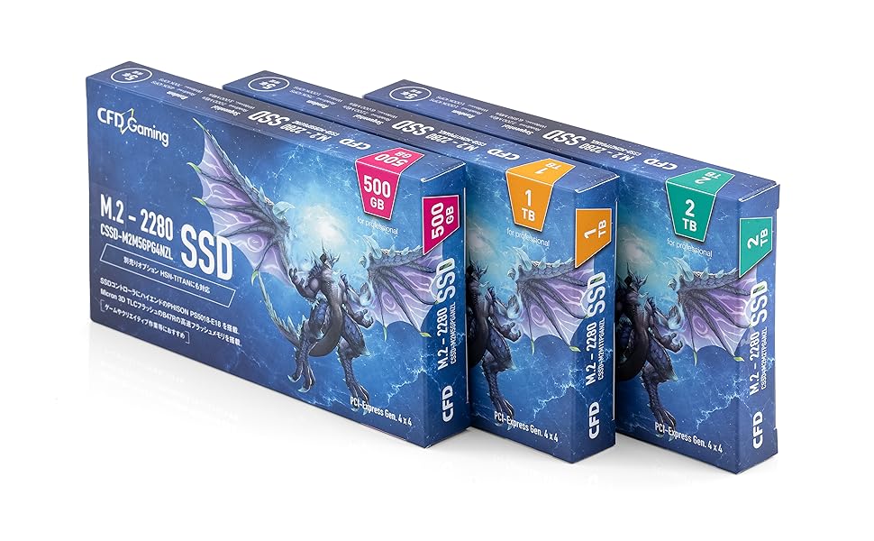 Amazon.co.jp: CFD販売 PG4NZLシリーズ 2TB (読取り最大 7,200MB/秒