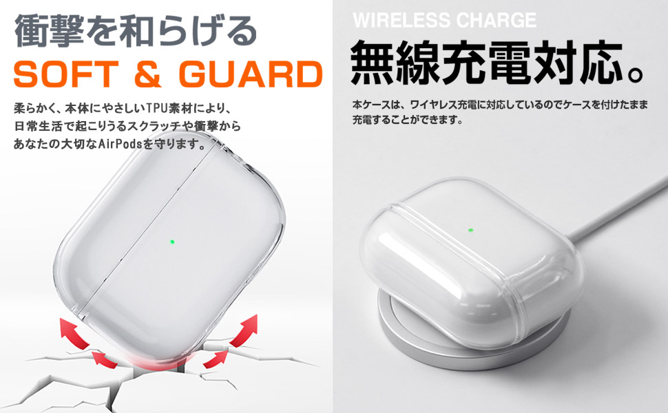 Amazon | ZENIX DESIGN TECH Airpods4 用 ケース カラビナ付き 第4世代