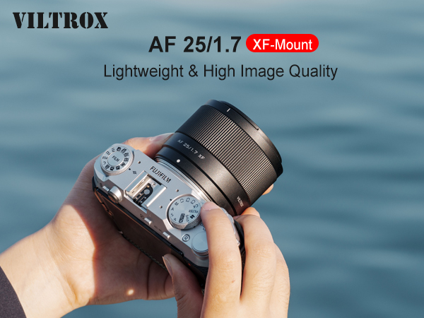Amazon.com : VILTROX 25mm F1.7 XF APS-C for Fuji X, Large Aperture