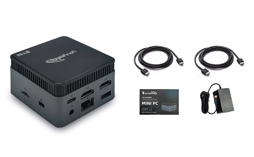 MiniPC(Celeron2GHz/16GB/512GB/Win11)管008 These 2.8 inch mini PCs