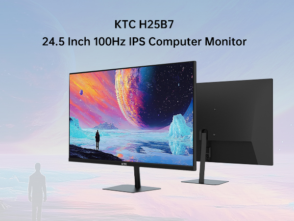 Amazon.com: KTC 24.5 Inch 100Hz IPS Computer Monitor - FHD(1920 x