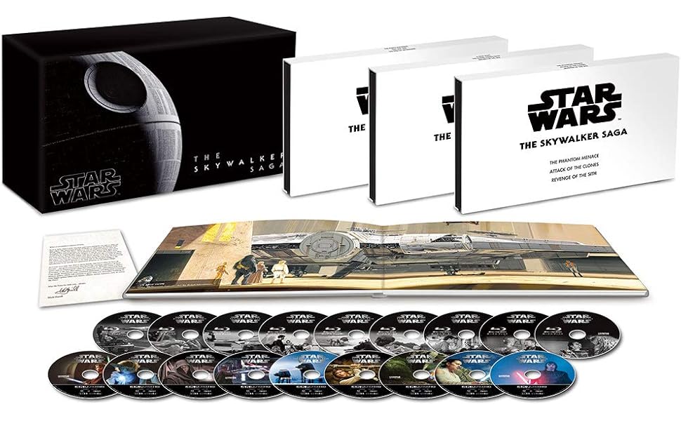 Amazon.co.jp: スター・ウォーズ MovieNEX 全巻セット(エピソード1~9&