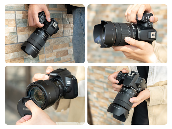 Amazon | JJC EW-73D 可逆式 レンズフード Canon RF 24-105mm F4-7.1