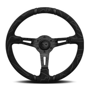 Amazon | MOMO（モモ）ステアリング ULTRA BLACK EDITION（ウルトラ