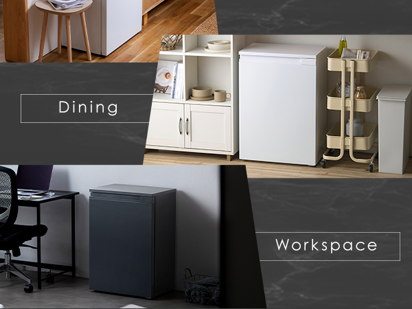 Amazon.co.jp: アイリスオーヤマ スリム冷凍庫 IUSN-7A-W : 大型家電