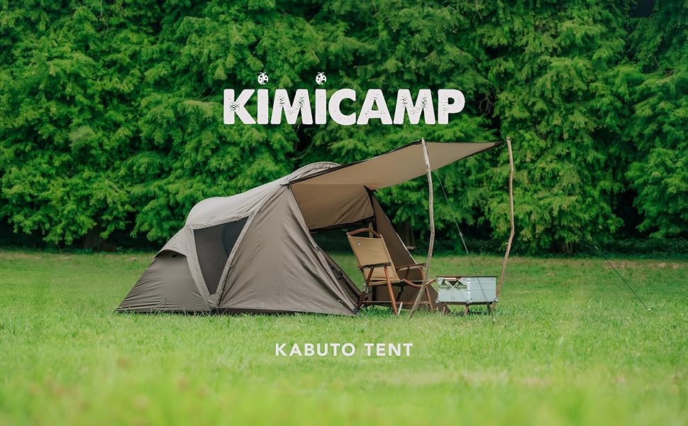 Amazon.co.jp: KIMICAMP KABUTOテント カブトテント ツーリングテント