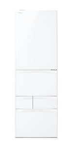 Amazon | 東芝 冷蔵庫 幅60㎝ 326L グレインホワイト GR-T33SC (WT) 3