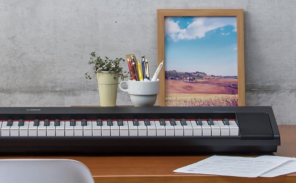 Amazon | ヤマハ YAMAHA 電子キーボード piaggero ブラック NP-32B