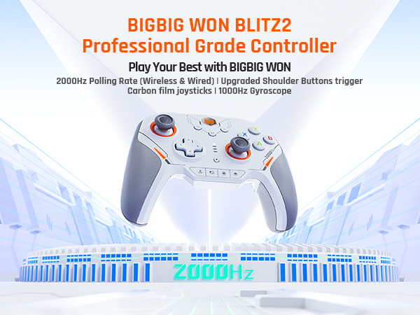 Amazon.com: BIGBIG WON BLITZ2 Wireless Controller, 16 Fully