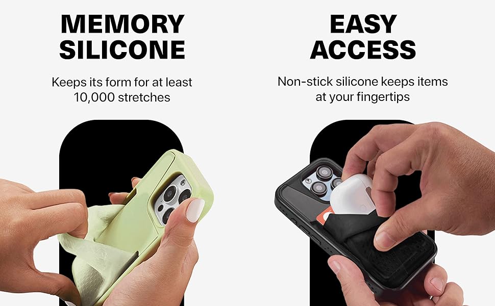 Amazon.com: Ninja Labs Flex Pouch Phone Case (Stretches to Hold 30