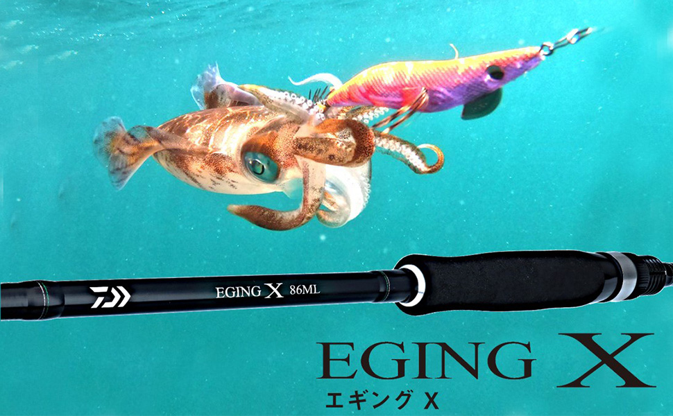Amazon | ダイワ(DAIWA) エギングロッド EGING X 83ML (2022年モデル