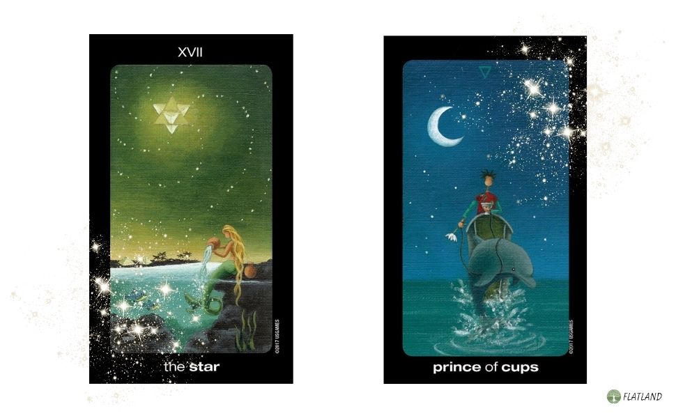 Amazon.co.jp: 【缶ケース入り】サン アンド ムーン タロット Sun and