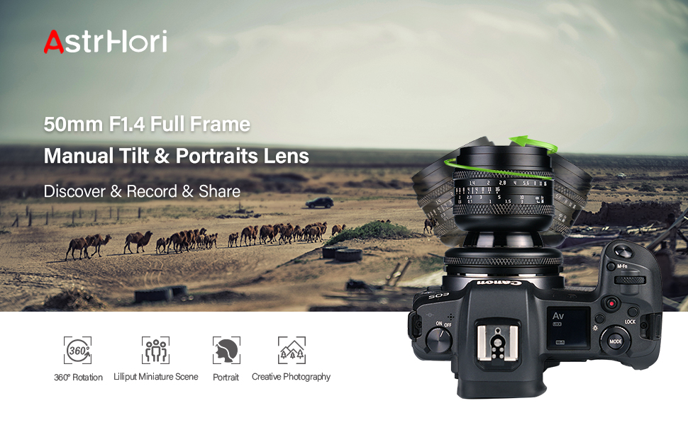 Amazon.com : AstrHori 50mm F1.4 Large Aperture Lens Full Frame