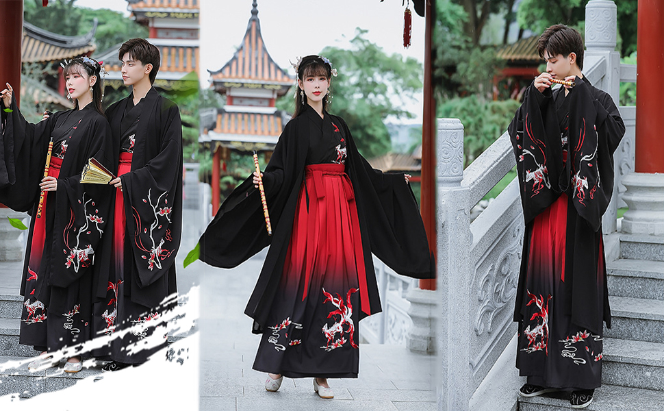 Amazon.co.jp: [NOLCCTN] チャイナ服 コスプレ仮装 漢服 レディース 赤