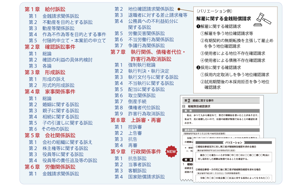 第2版 主文例からみた請求の趣旨記載例集 | 佐野総合法律事務所 代表