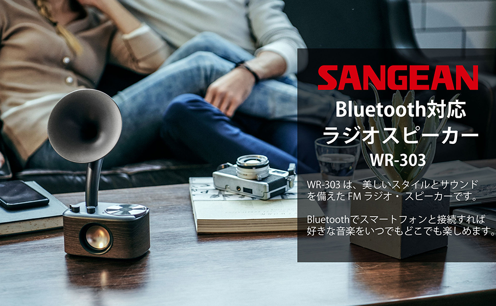 Amazon.co.jp: 【国内正規品】Sangean WR-303 ワイドFM対応 FMラジオ