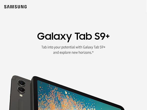 Amazon.com : SAMSUNG Galaxy Tab S9+ 5G Plus 12.4” 256GB (AT&T