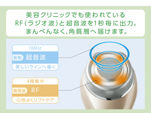 Amazon.co.jp: パナソニック 美顔器 RF(ラジオ波) 海外対応 コードレス