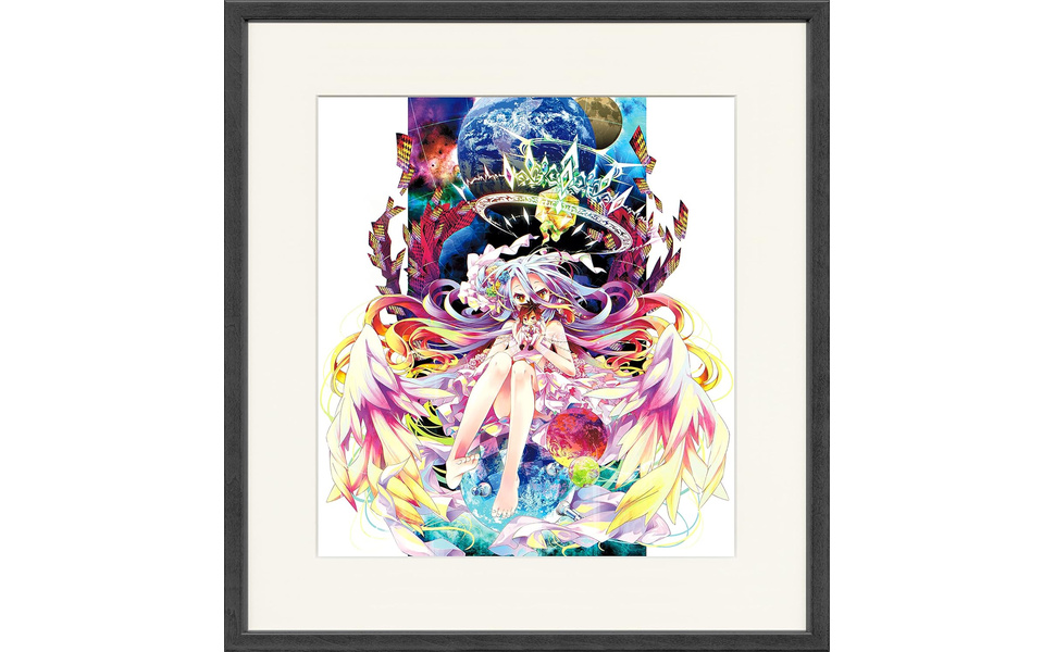 Amazon.co.jp: KADOKAWA ノーゲーム・ノーライフ10th Anniversary 額装