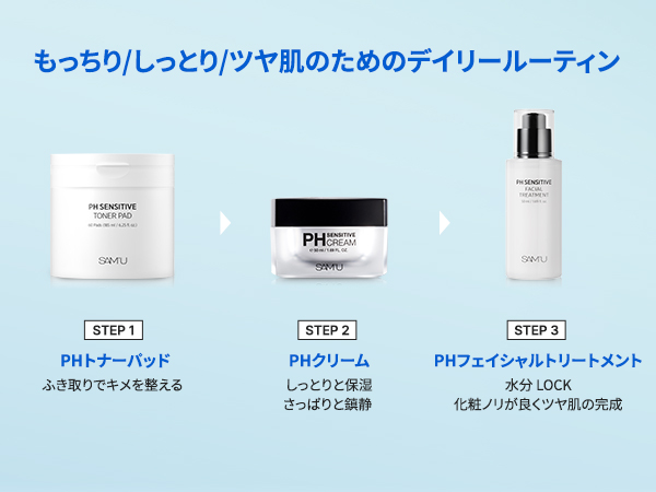 Amazon | サミュPHセンシティブトナーパッド 60枚入 SAM'U PH