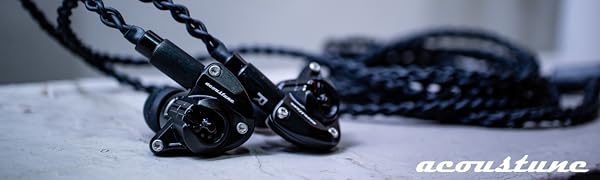 Amazon.co.jp: Acoustune HS1750CU-BLK HS1750CU 有線イヤホン ブラス