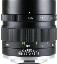 Amazon.co.jp: 中一光学 SPEEDMASTER 80mm F1.6 Gマウント 富士