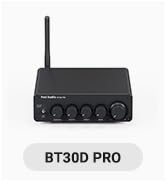 Amazon | Fosi Audio T20 Bluetooth 5.0真空管アンプ 100W TPA3116D2