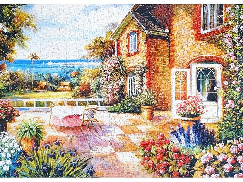 Amazon | MISITU ジグソーパズル 1000ピース パズル 風景 絵画 自然