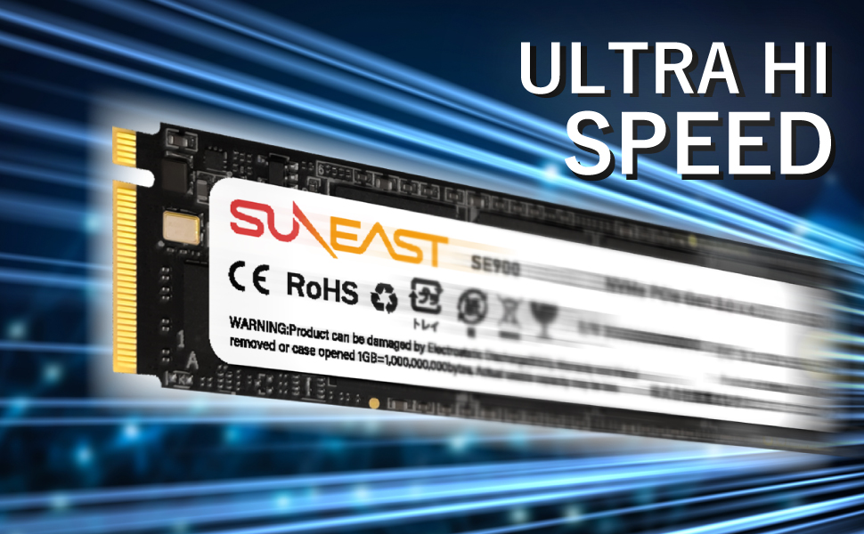 Amazon | SUNEAST 2TB NVMe SSD PCIe Gen 3.0 ×4 M.2 Type 2280 内蔵