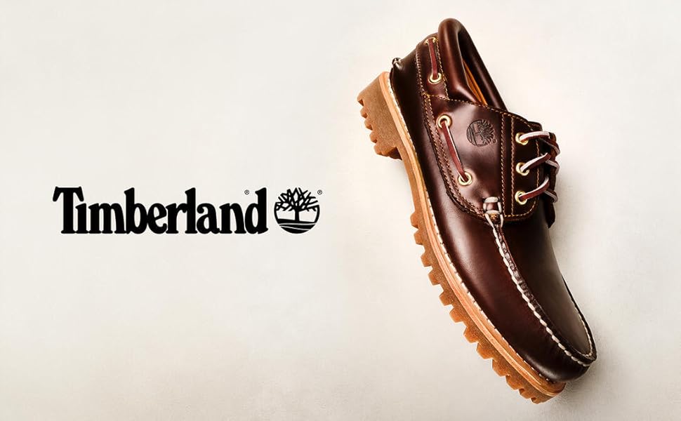 Amazon.com | Timberland Men's Authentic 3-Eye Lug Handsewn Boat