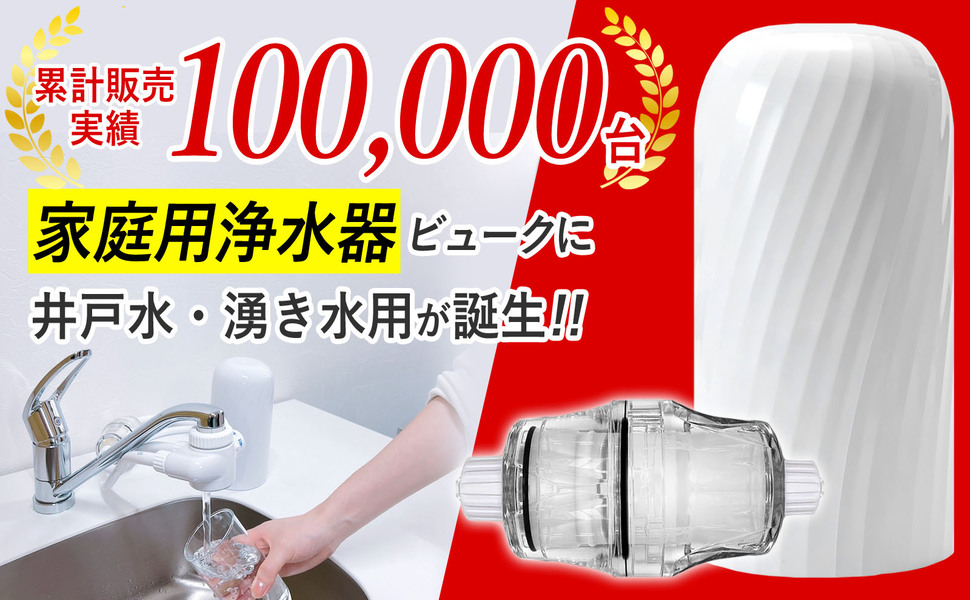 Amazon | ドリームバンク 井戸水 浄水器 8年タイプ 井戸 井戸用 据置型