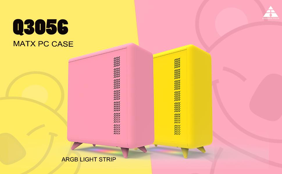 Amazon | GOLDEN FIELD Q3056ミニタワーPCケース カートゥーンス pc