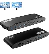 Amazon.com: WAVLINK DisplayLink Docking Station 3 Monitors, USB-C
