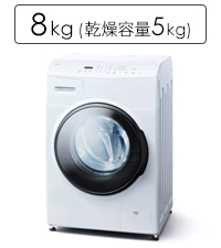 Amazon | アイリスオーヤマ ドラム式洗濯機 FLK832-W | アイリス