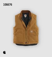 Amazon.com: Carhartt Men's V01 Relaxed Fit Firm Duck Insulated Rib