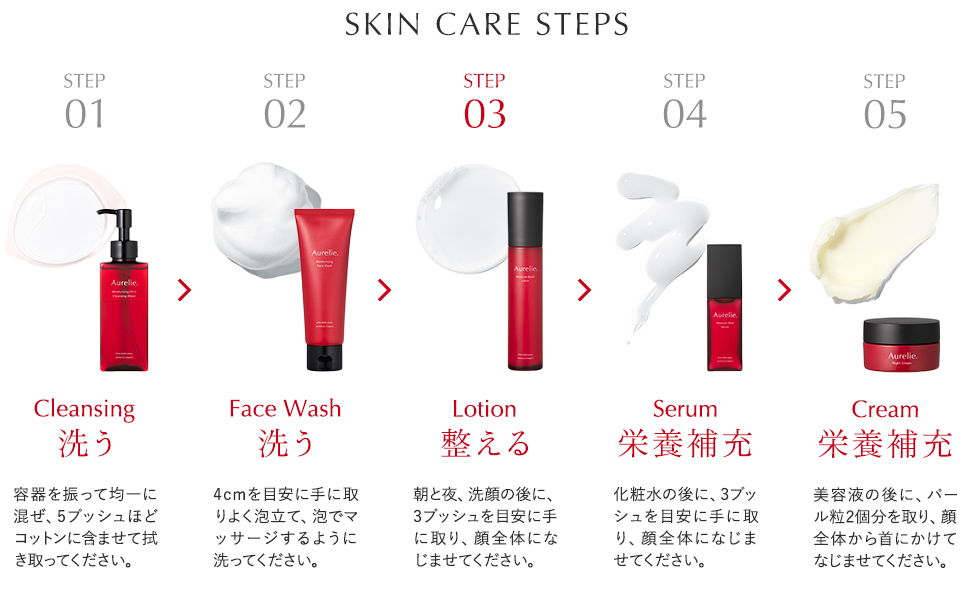 Amazon.co.jp: Aurelie Moisture Booster Lotion, Skin Care : Beauty