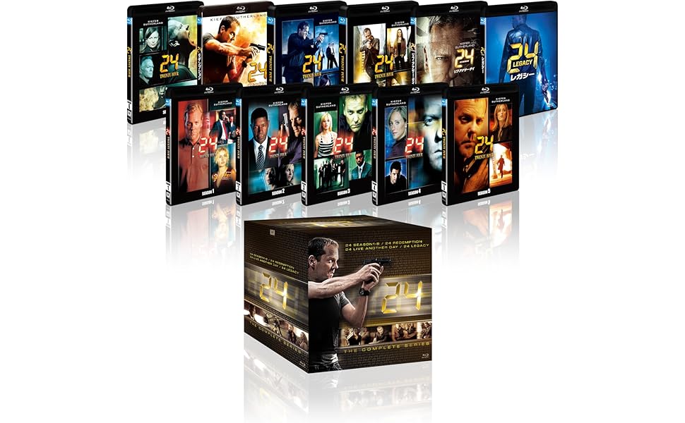 Amazon.co.jp: 24 -TWENTY FOUR- コンプリート ブルーレイBOX (「24